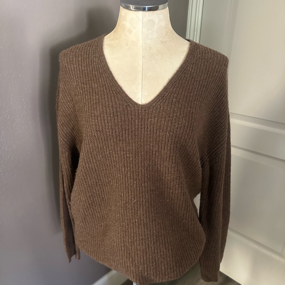 Jenni Kayne Wool Cashmere Cabin Sweater XS